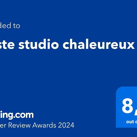 Vaste Studio Chaleureux Chaffois Exterior foto